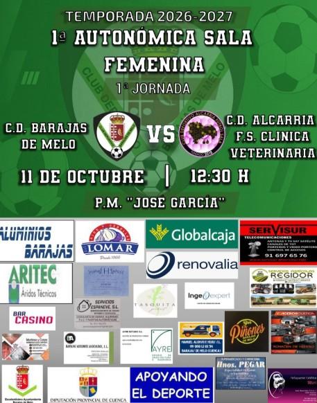 1ª AUTONÓMINA FUTBOL SALA FEMENINA0