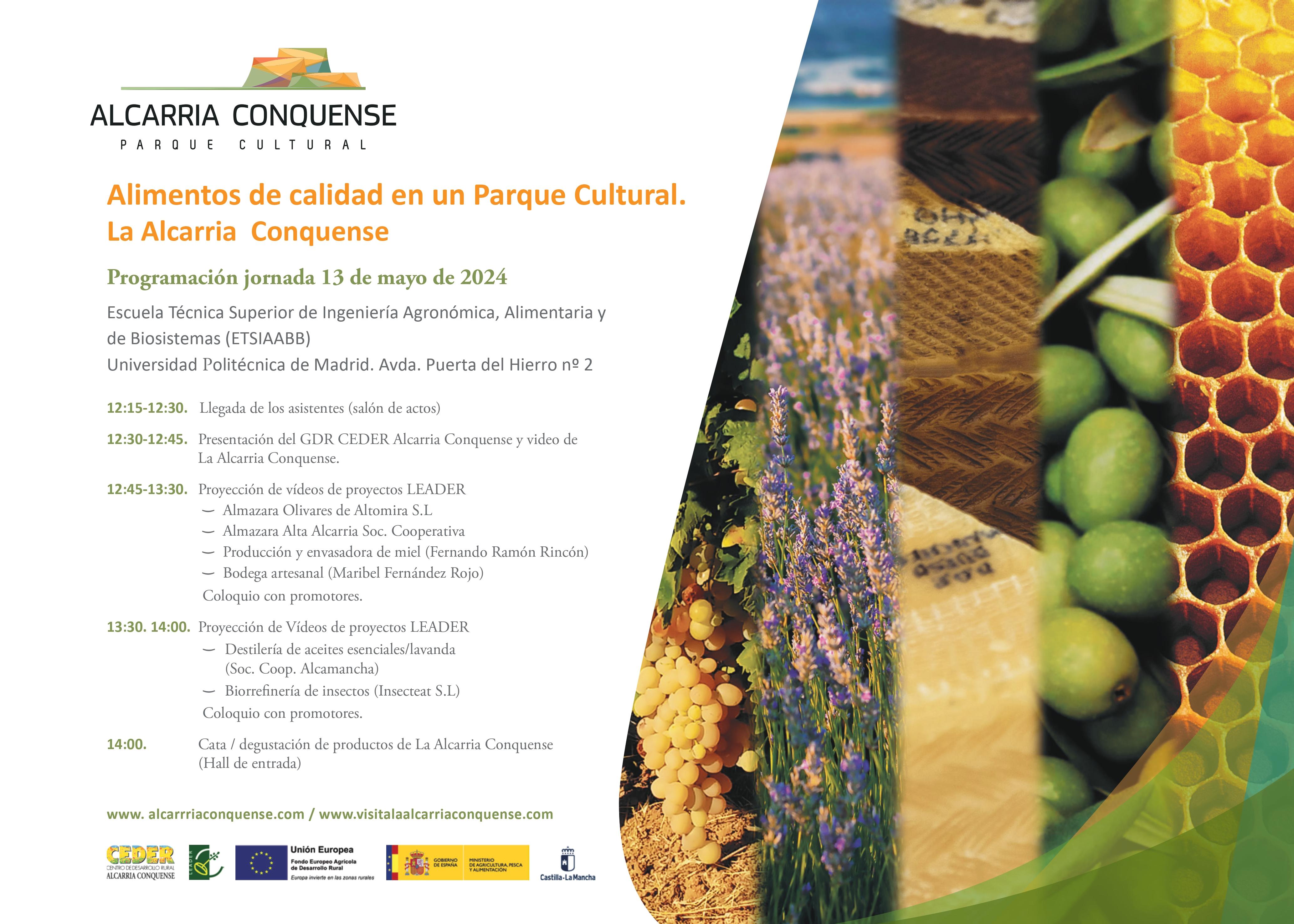 Alimentos de calidad en un Parque Cultural. La Alcarria Conquense - Universidad Politécnica de Madrid0