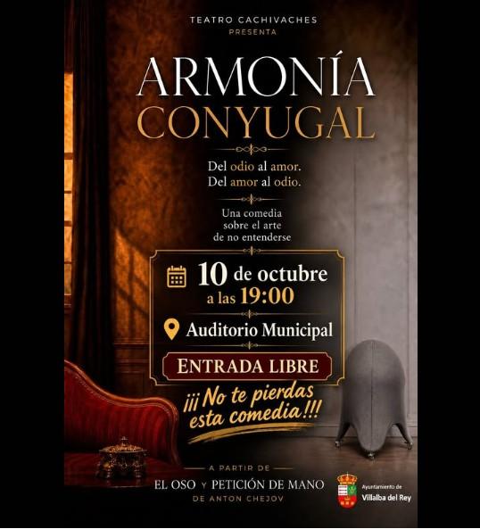 TEATRO: ARMONÍA CONYUGAL0